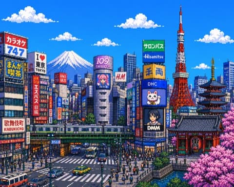 Plan 3 days in Tokyo