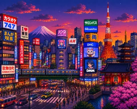 Plan 3 days in Tokyo